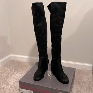 Vince Camuto over-the-knee suede boots
